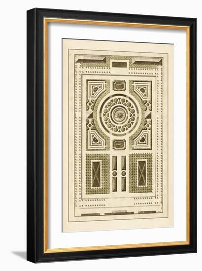 Garden Maze V-Blondel-Framed Art Print