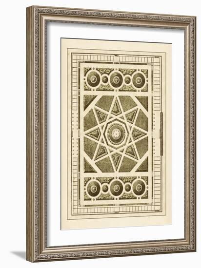 Garden Maze VI-Blondel-Framed Art Print