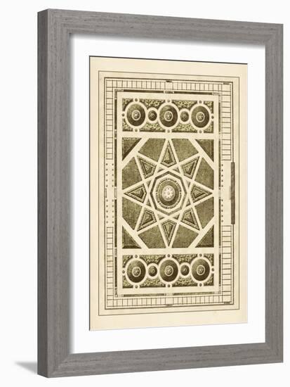 Garden Maze VI-Blondel-Framed Art Print