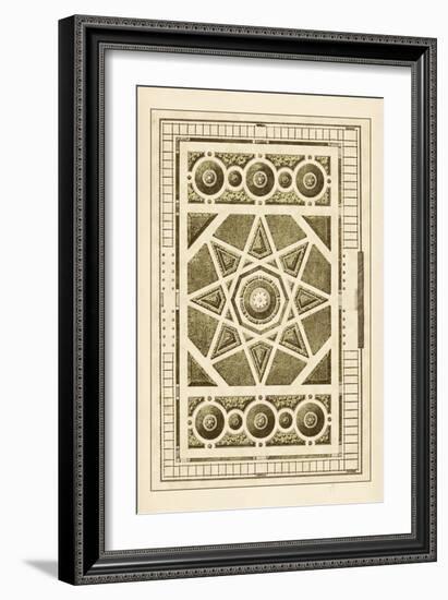 Garden Maze VI-Blondel-Framed Art Print