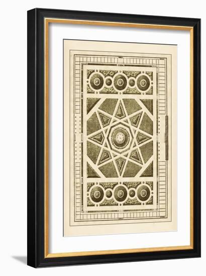 Garden Maze VI-Blondel-Framed Art Print