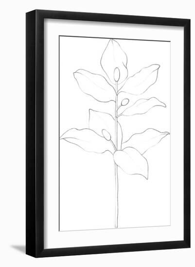 Garden Medley - Magnolia-Lucy Francis-Framed Giclee Print