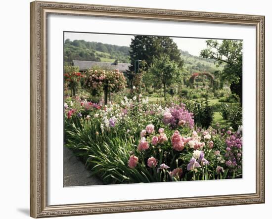 Garden, Monet's House, Giverny, Haute Normandie (Normandy), France-Ken Gillham-Framed Photographic Print