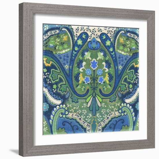 Garden Mosaic I-Anna Polanski-Framed Art Print