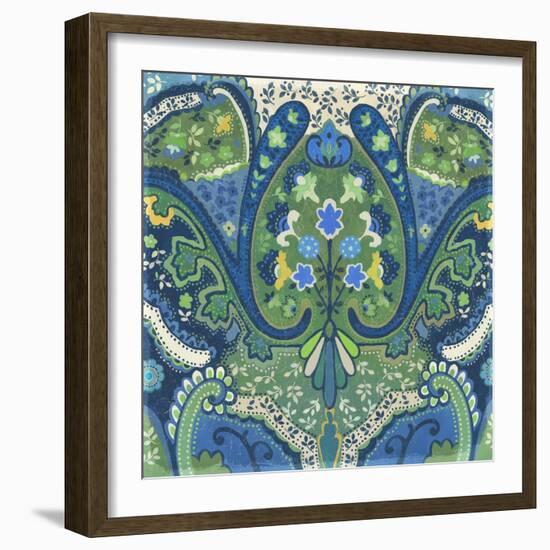 Garden Mosaic I-Anna Polanski-Framed Art Print