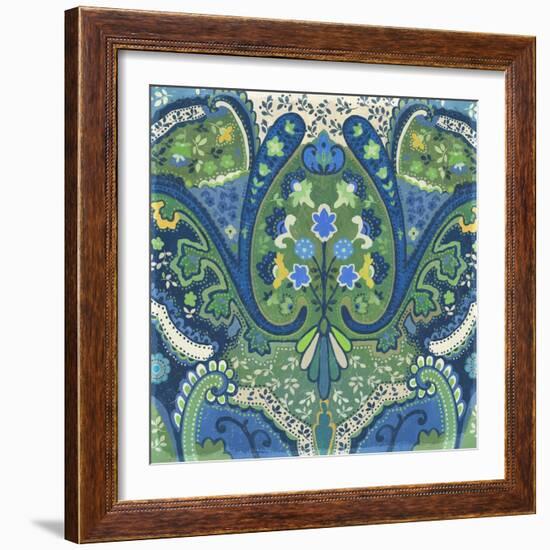 Garden Mosaic I-Anna Polanski-Framed Art Print