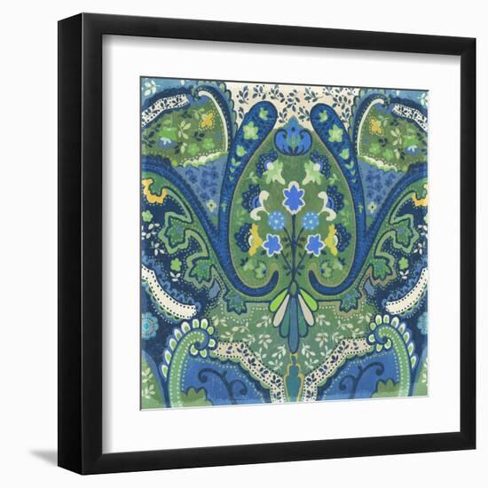 Garden Mosaic I-Anna Polanski-Framed Art Print