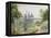 Garden Near the Thames-Alfred Parsons-Framed Premier Image Canvas