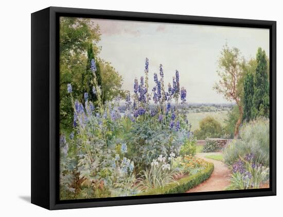Garden Near the Thames-Alfred Parsons-Framed Premier Image Canvas
