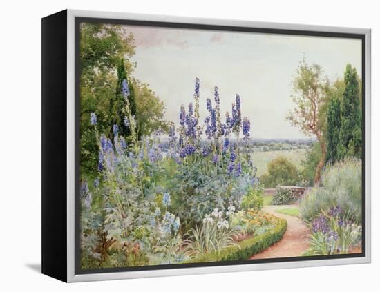 Garden Near the Thames-Alfred Parsons-Framed Premier Image Canvas