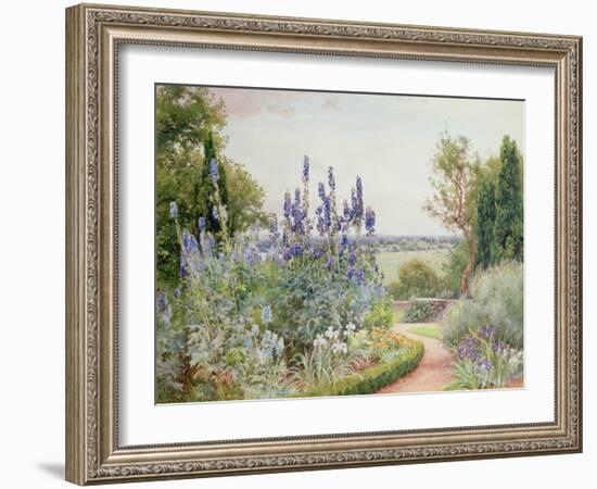 Garden Near the Thames-Alfred Parsons-Framed Giclee Print