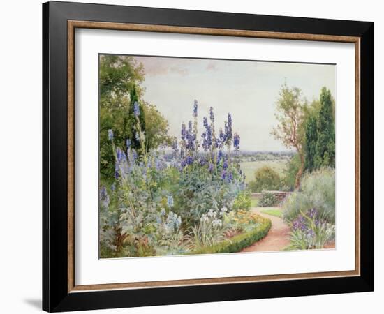 Garden Near the Thames-Alfred Parsons-Framed Giclee Print