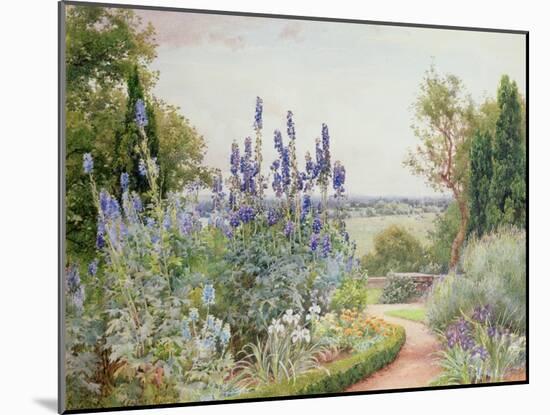 Garden Near the Thames-Alfred Parsons-Mounted Giclee Print