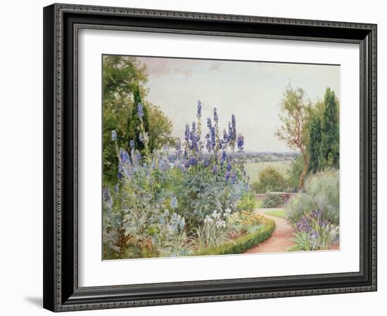 Garden Near the Thames-Alfred Parsons-Framed Giclee Print