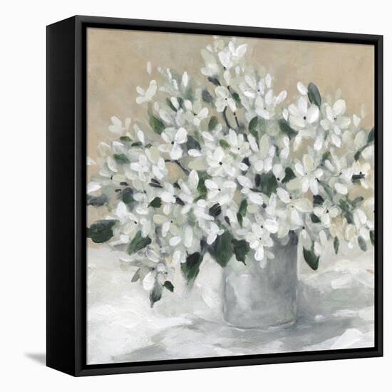 Garden Neutrality-Carol Robinson-Framed Stretched Canvas