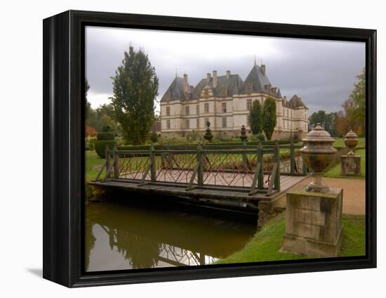 Garden of Chateau de Cormatin, Burgundy, France-Lisa S^ Engelbrecht-Framed Premier Image Canvas