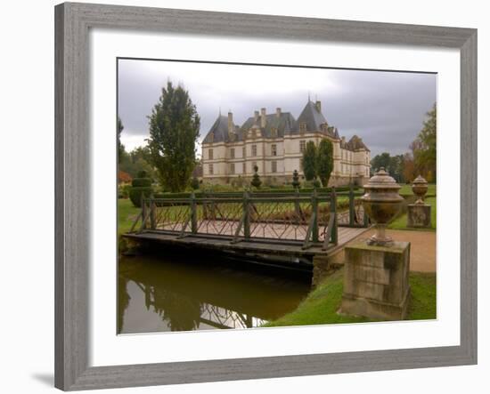 Garden of Chateau de Cormatin, Burgundy, France-Lisa S^ Engelbrecht-Framed Photographic Print