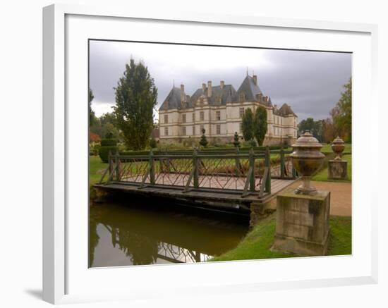 Garden of Chateau de Cormatin, Burgundy, France-Lisa S^ Engelbrecht-Framed Photographic Print