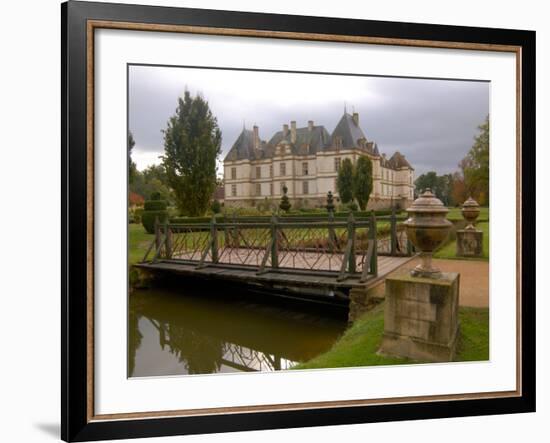 Garden of Chateau de Cormatin, Burgundy, France-Lisa S^ Engelbrecht-Framed Photographic Print