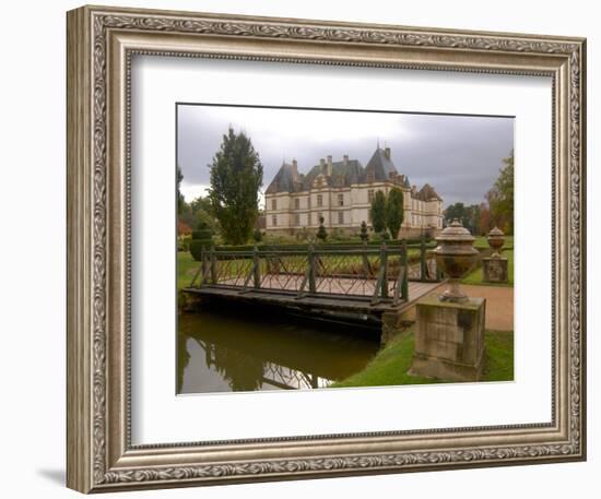 Garden of Chateau de Cormatin, Burgundy, France-Lisa S^ Engelbrecht-Framed Photographic Print