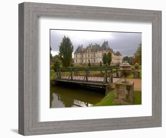 Garden of Chateau de Cormatin, Burgundy, France-Lisa S^ Engelbrecht-Framed Photographic Print