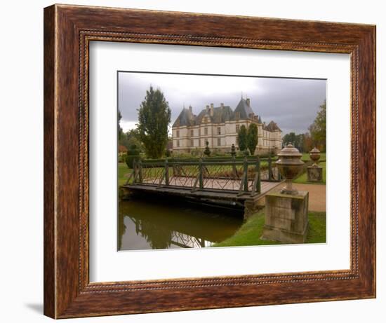 Garden of Chateau de Cormatin, Burgundy, France-Lisa S^ Engelbrecht-Framed Photographic Print