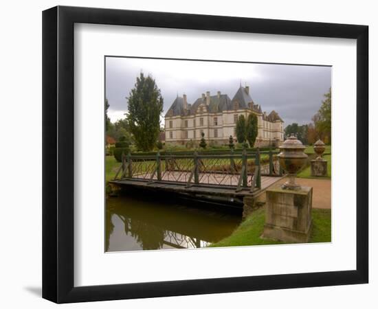 Garden of Chateau de Cormatin, Burgundy, France-Lisa S^ Engelbrecht-Framed Photographic Print