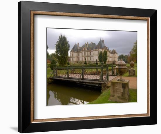 Garden of Chateau de Cormatin, Burgundy, France-Lisa S^ Engelbrecht-Framed Photographic Print