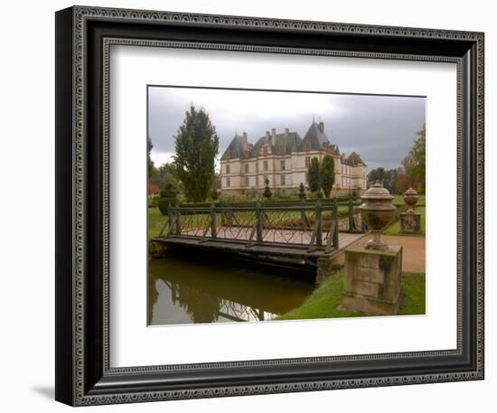 Garden of Chateau de Cormatin, Burgundy, France-Lisa S^ Engelbrecht-Framed Photographic Print