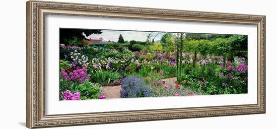 Garden of Claude Monet's House, Giverny, France-null-Framed Photographic Print