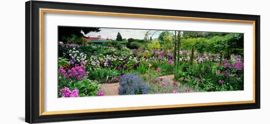 Garden of Claude Monet's House, Giverny, France-null-Framed Photographic Print