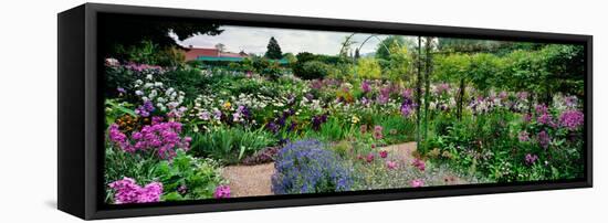 Garden of Claude Monet's House, Giverny, France-null-Framed Stretched Canvas