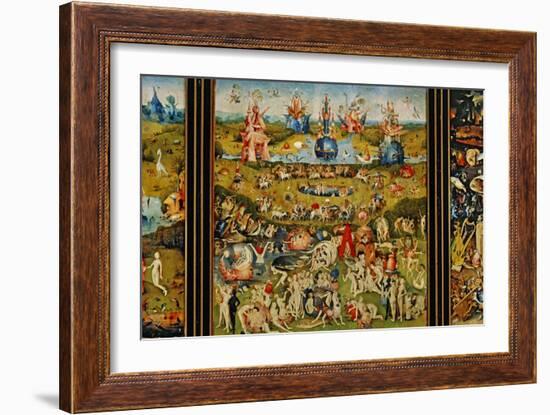 Garden of Delights-Hieronymus Bosch-Framed Giclee Print