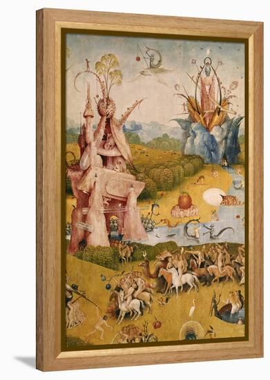 Garden of Earthly Delights, Detail No.3-Hieronymus Bosch-Framed Premier Image Canvas