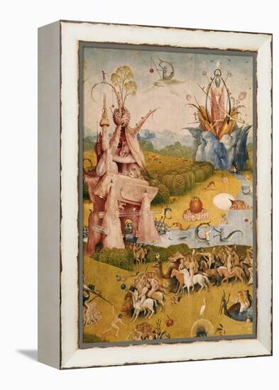 Garden of Earthly Delights, Detail No.3-Hieronymus Bosch-Framed Premier Image Canvas