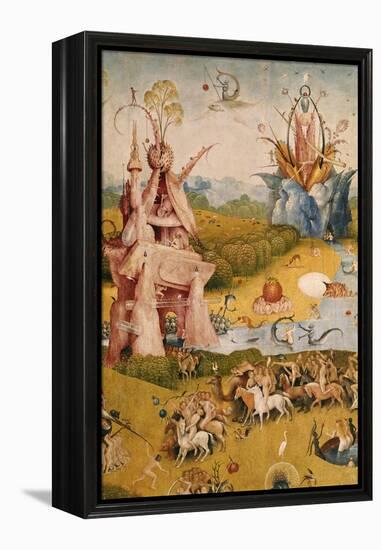 Garden of Earthly Delights, Detail No.3-Hieronymus Bosch-Framed Premier Image Canvas