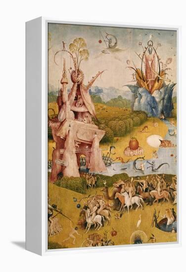 Garden of Earthly Delights, Detail No.3-Hieronymus Bosch-Framed Premier Image Canvas