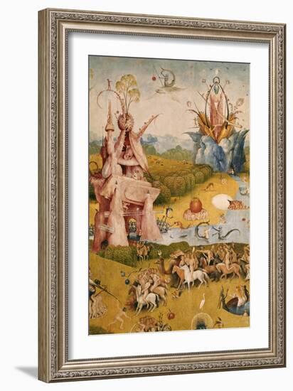 Garden of Earthly Delights, Detail No.3-Hieronymus Bosch-Framed Giclee Print