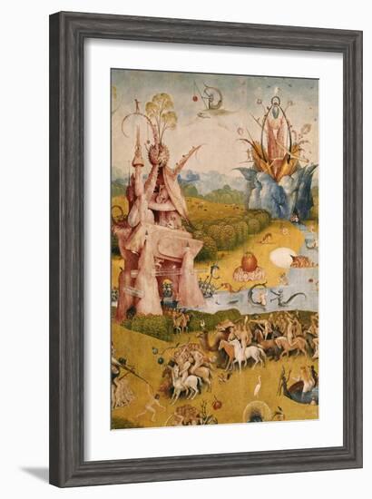 Garden of Earthly Delights, Detail No.3-Hieronymus Bosch-Framed Giclee Print