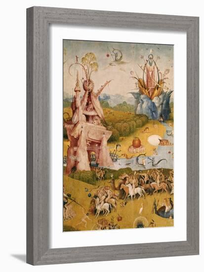 Garden of Earthly Delights, Detail No.3-Hieronymus Bosch-Framed Giclee Print