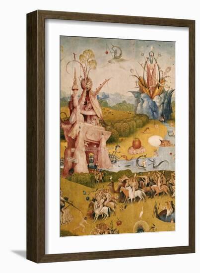 Garden of Earthly Delights, Detail No.3-Hieronymus Bosch-Framed Giclee Print