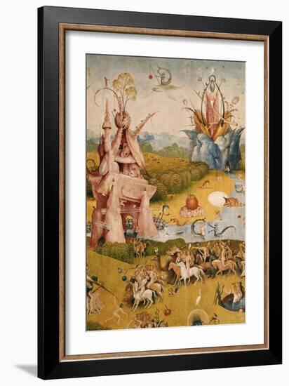 Garden of Earthly Delights, Detail No.3-Hieronymus Bosch-Framed Giclee Print