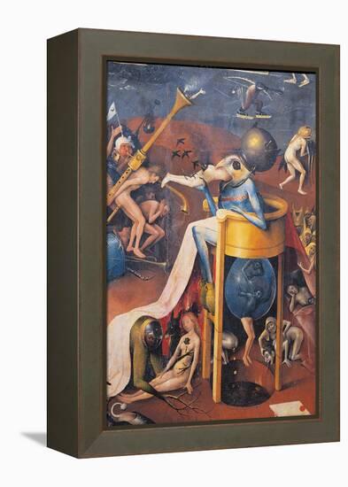 Garden of Earthly Delights - Hell Music-Hieronymus Bosch-Framed Premier Image Canvas