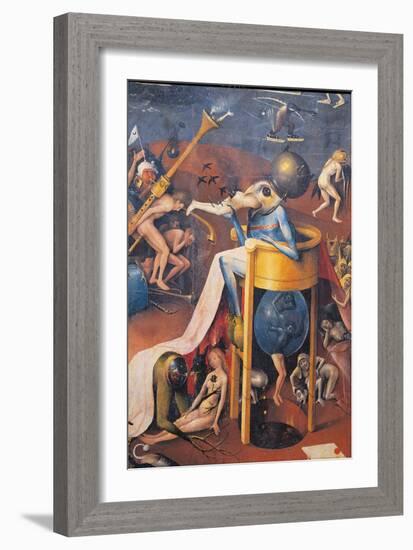Garden of Earthly Delights - Hell Music-Hieronymus Bosch-Framed Giclee Print