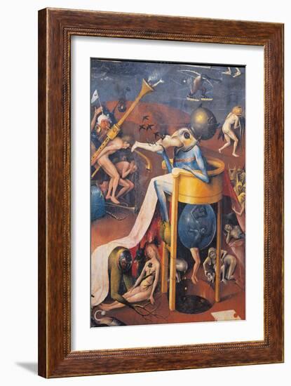 Garden of Earthly Delights - Hell Music-Hieronymus Bosch-Framed Giclee Print