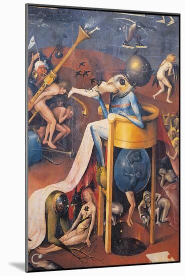 Garden of Earthly Delights - Hell Music-Hieronymus Bosch-Mounted Giclee Print