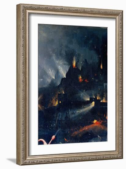 Garden of Earthly Delights-Hell Music-Hieronymus Bosch-Framed Art Print