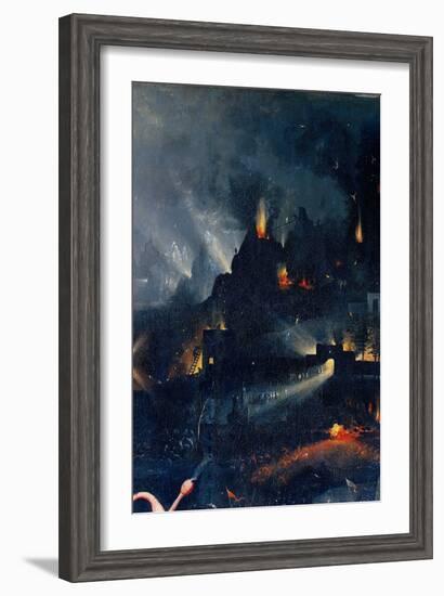 Garden of Earthly Delights-Hell Music-Hieronymus Bosch-Framed Art Print