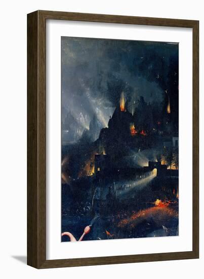 Garden of Earthly Delights-Hell Music-Hieronymus Bosch-Framed Art Print