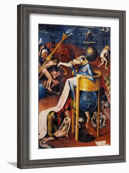 Garden of Earthly Delights-Hell Music-Hieronymus Bosch-Framed Art Print